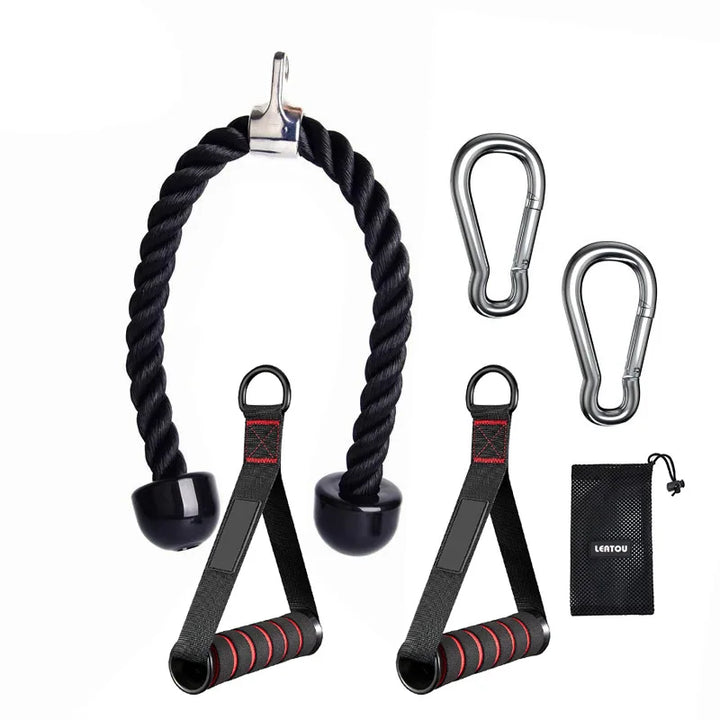 PowerRope – Triceps & Back Pulley Rope Handle