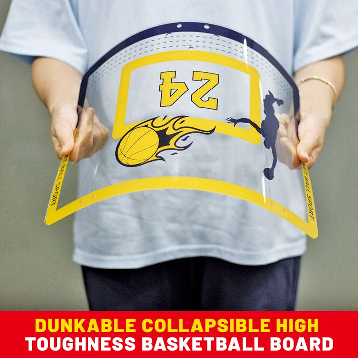 KidHoop – Foldable Wall-Mounted Basketball Set