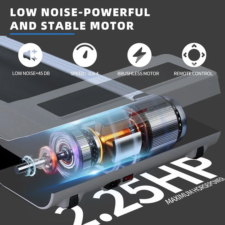 PowerRun – Brushless Motor Treadmill with LED Display