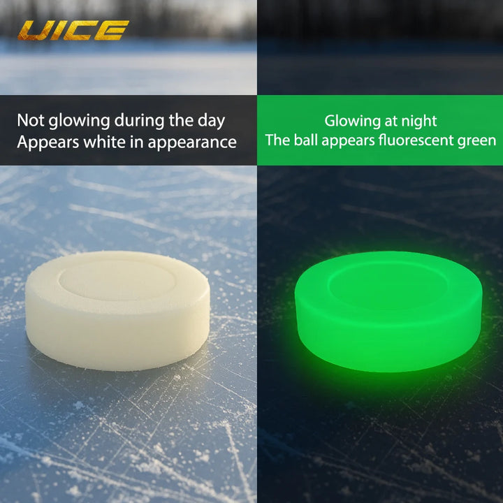GlowPuck – Luminous Ice Hockey PVC Training Pucks (5/10pcs)