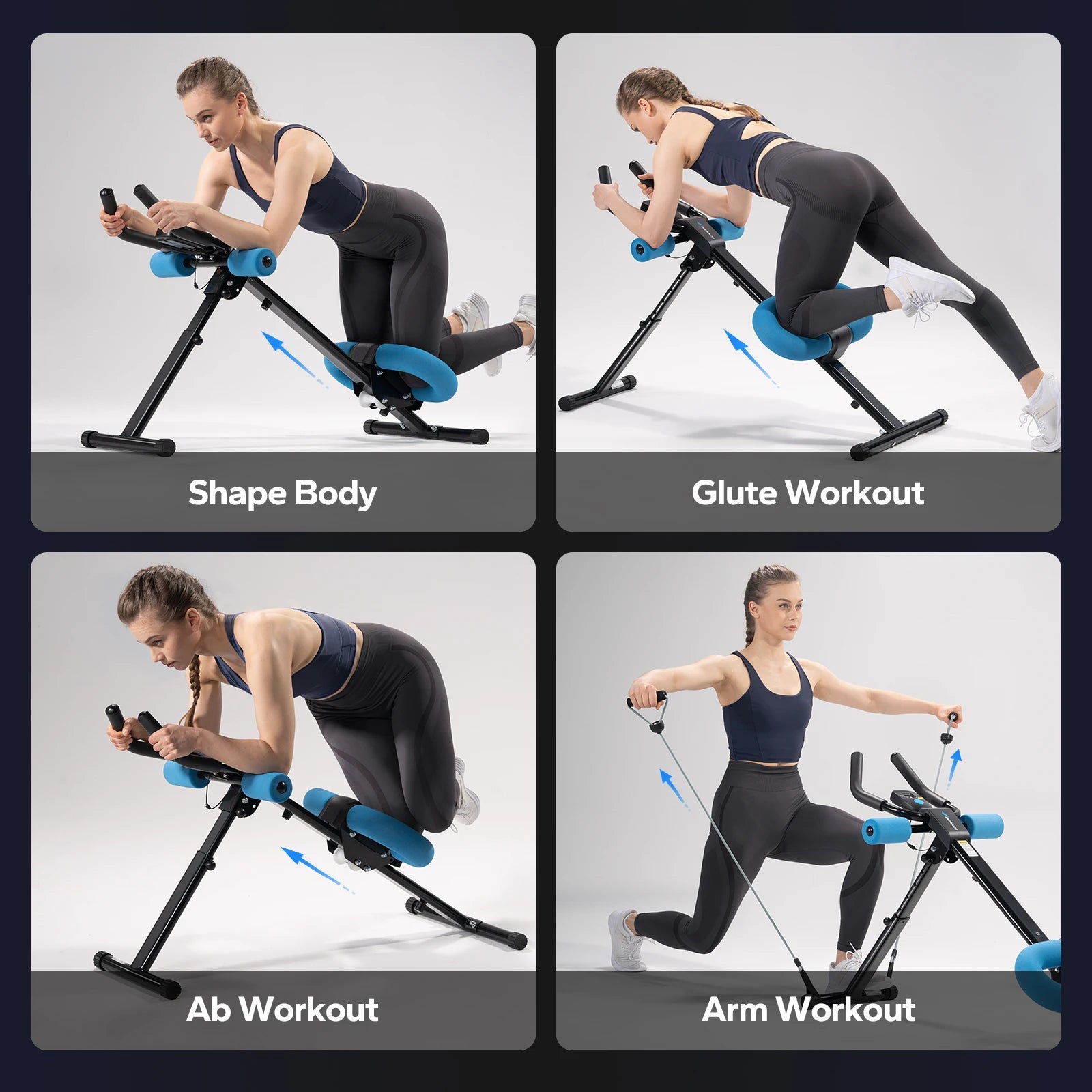MERACH Adjustable Ab Exercise Machine