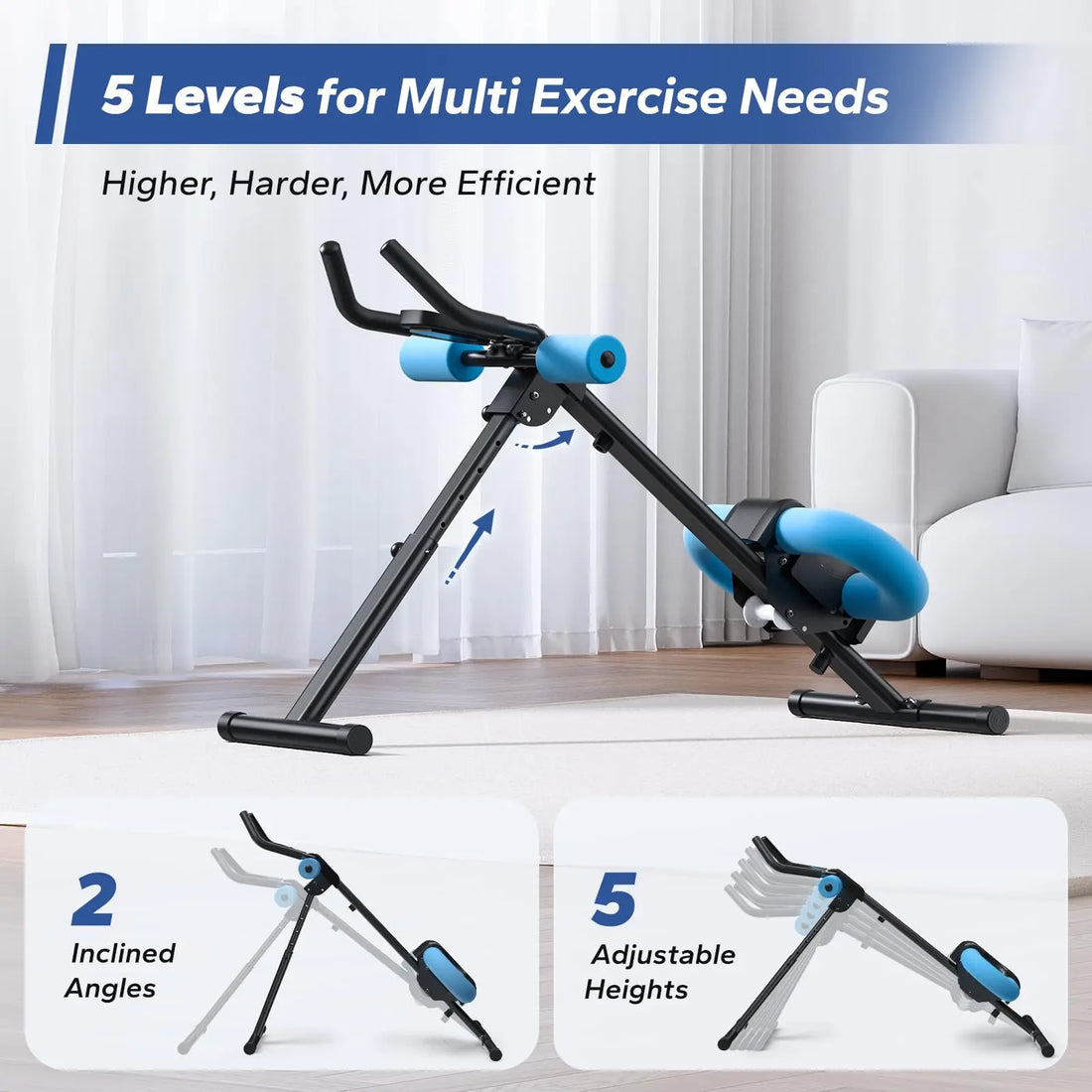 MERACH Adjustable Ab Exercise Machine