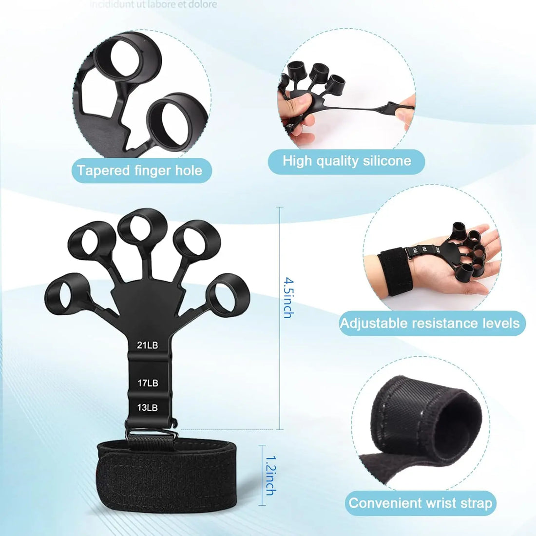 Adjustable Hand Grip Strength Trainer