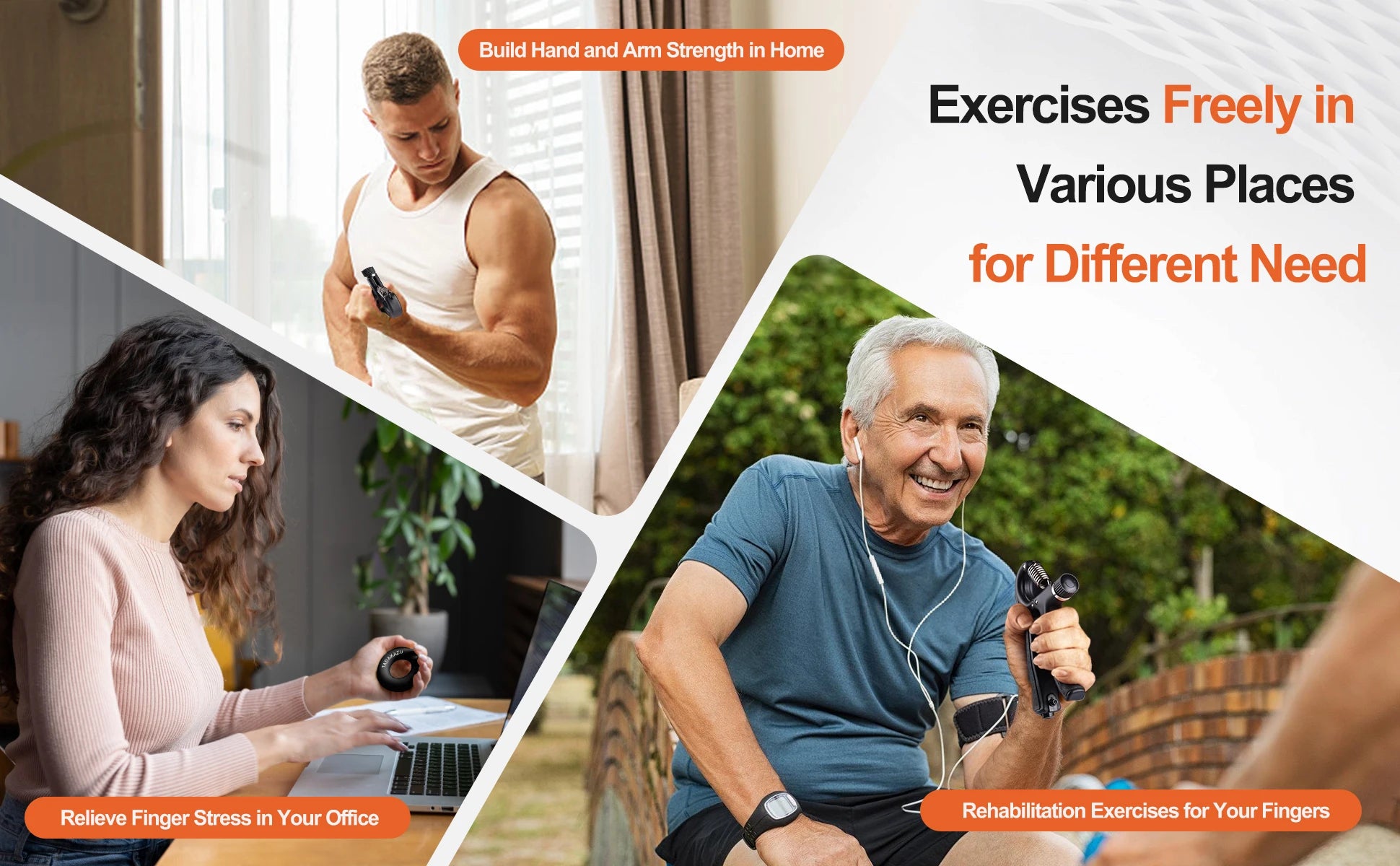 Adjustable Hand Grip Strength Trainer