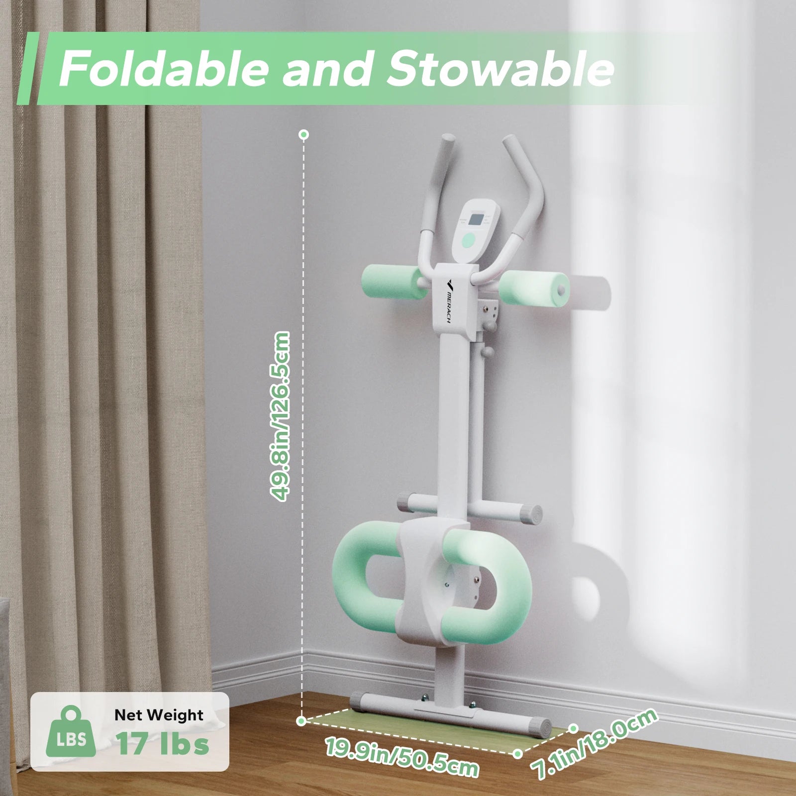 MERACH Adjustable Ab Exercise Machine