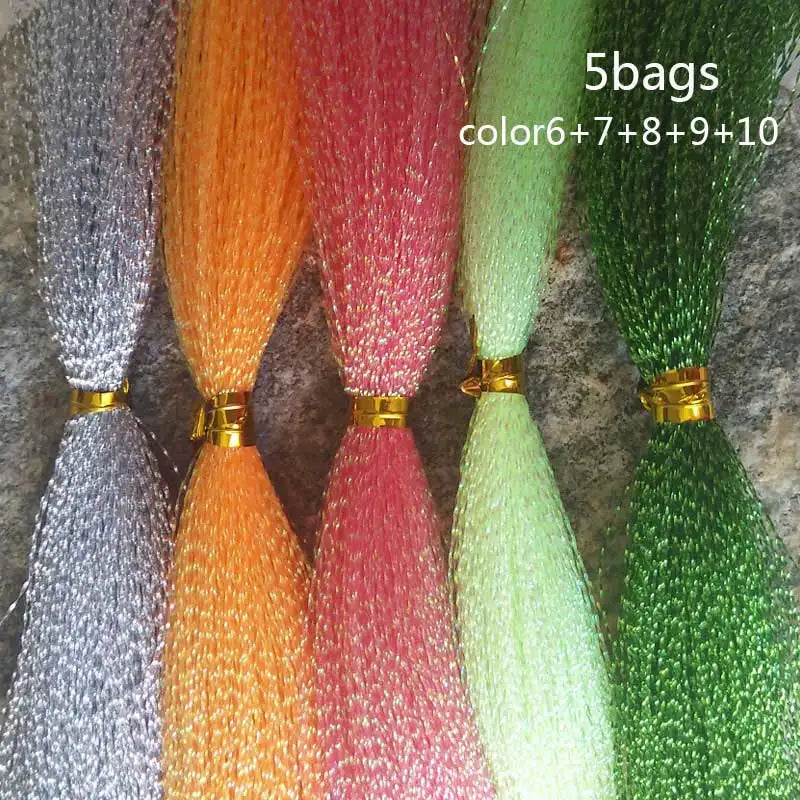 Holographic Flashabou Fly Tying Tinsel