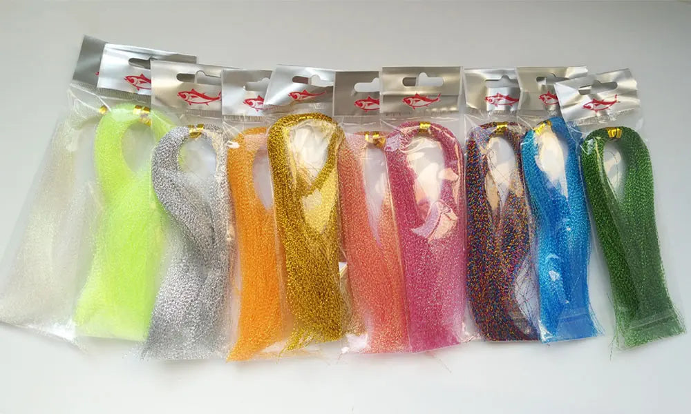 Holographic Flashabou Fly Tying Tinsel