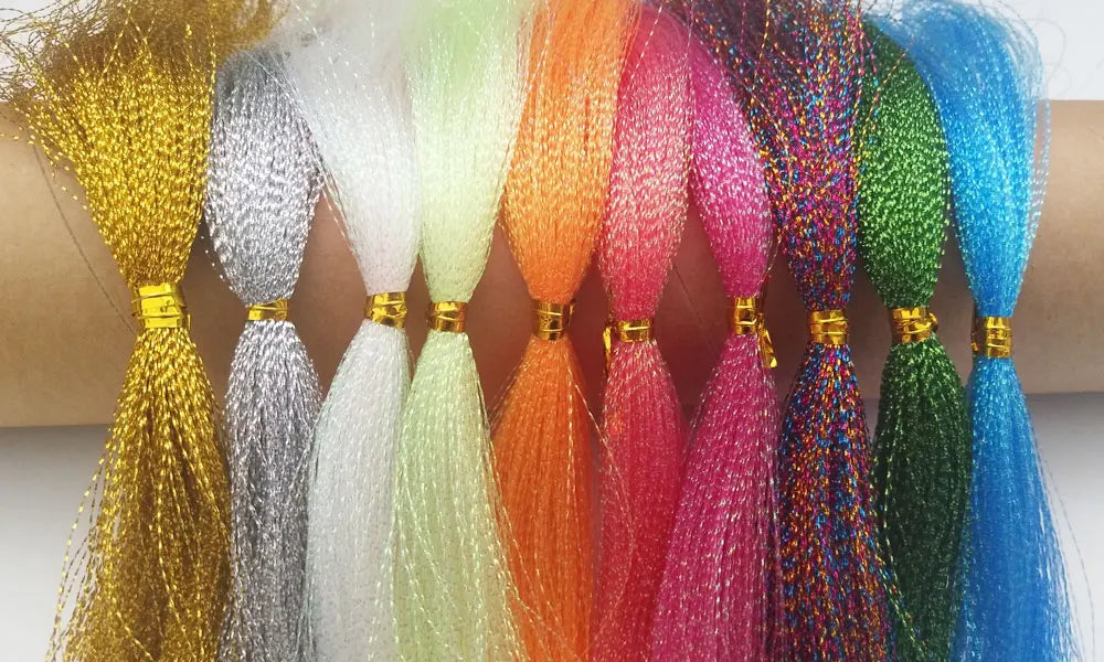 Holographic Flashabou Fly Tying Tinsel