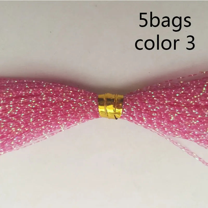 Holographic Flashabou Fly Tying Tinsel