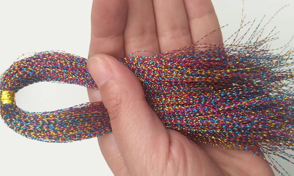 Holographic Flashabou Fly Tying Tinsel