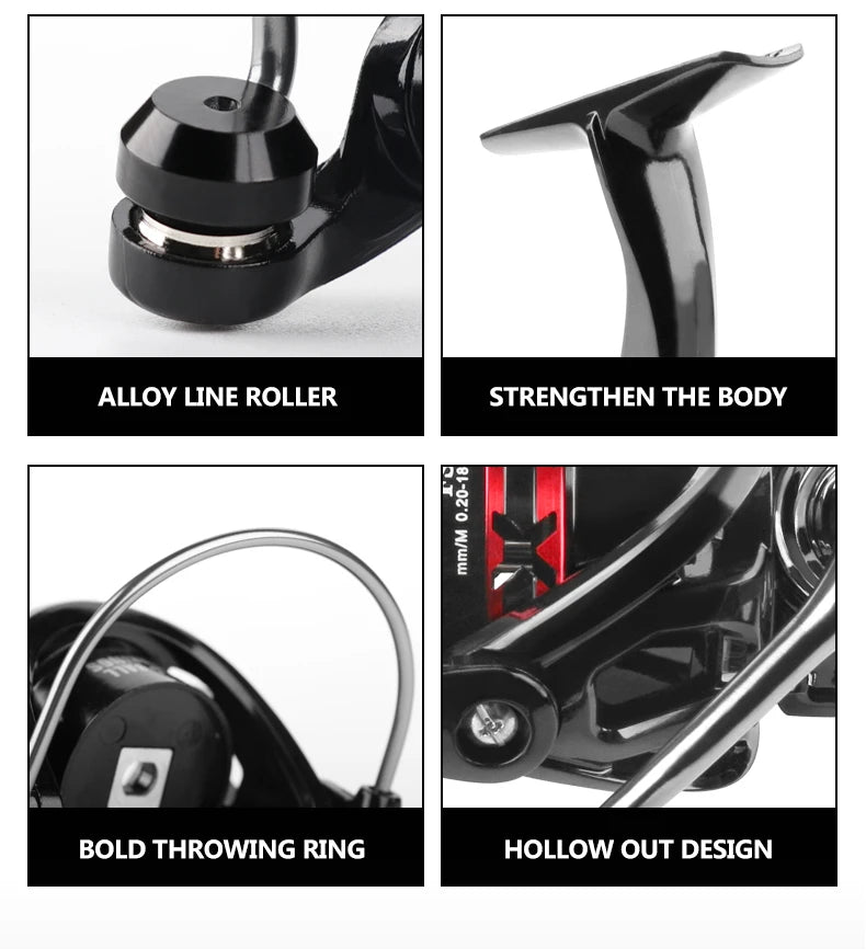 DEUKIO Spinning Fishing Reel