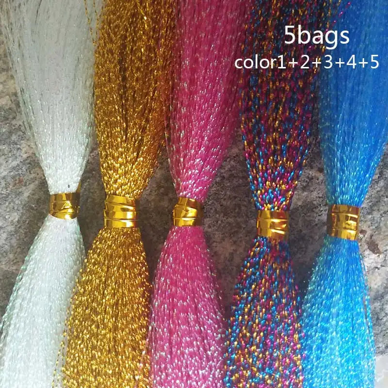 Holographic Flashabou Fly Tying Tinsel