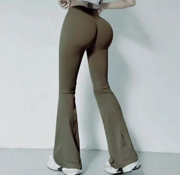 High-Waisted Flare Yoga Leggings