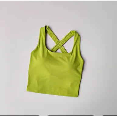 Seamless Sports Bra – Yoga & Fitness Push-Up Top