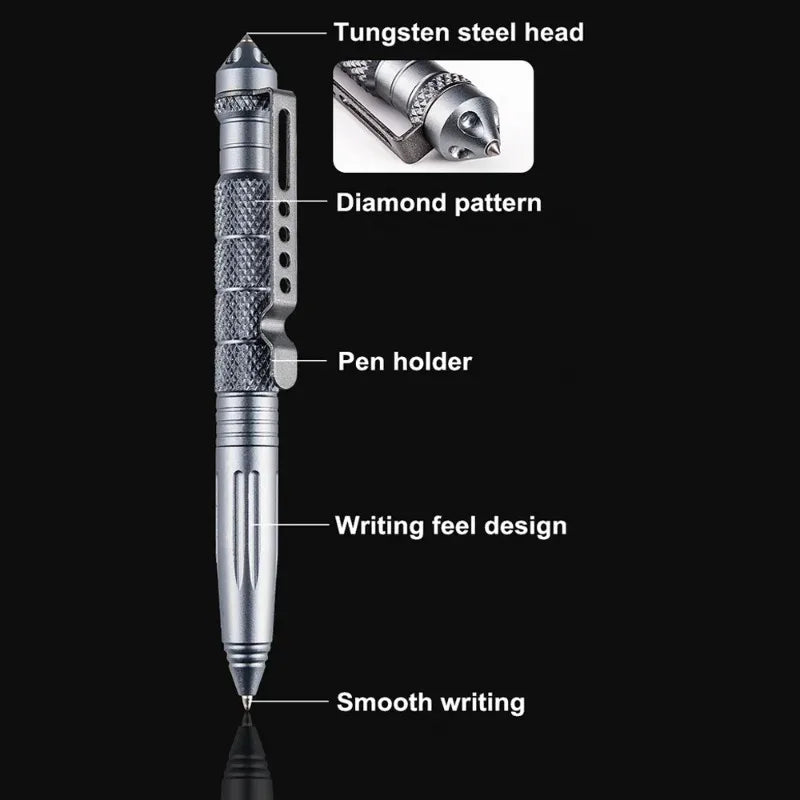 TactiPen – Aluminum Multifunction Tactical Survival Pen