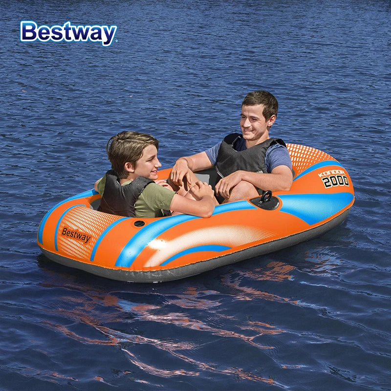 Heavy Duty Inflatable Kayak 1-3 Person PVC Raft