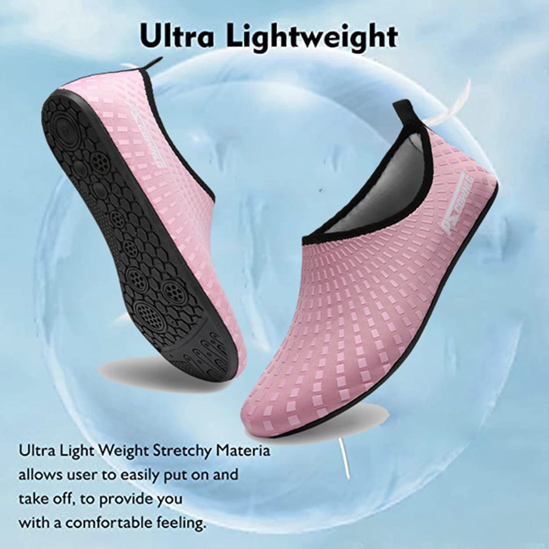 Men & Women Water Shoes – Barefoot Sports & Swimming Socks