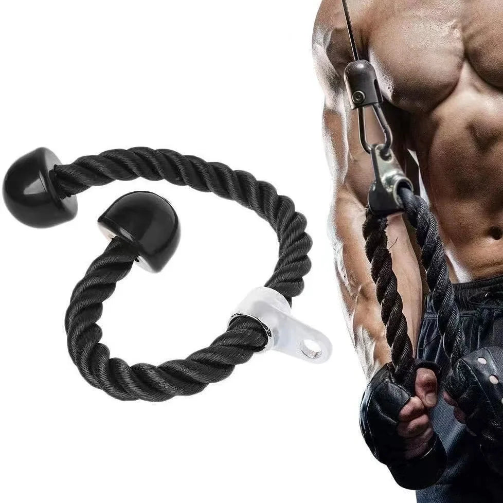 PowerRope – Triceps & Back Pulley Rope Handle