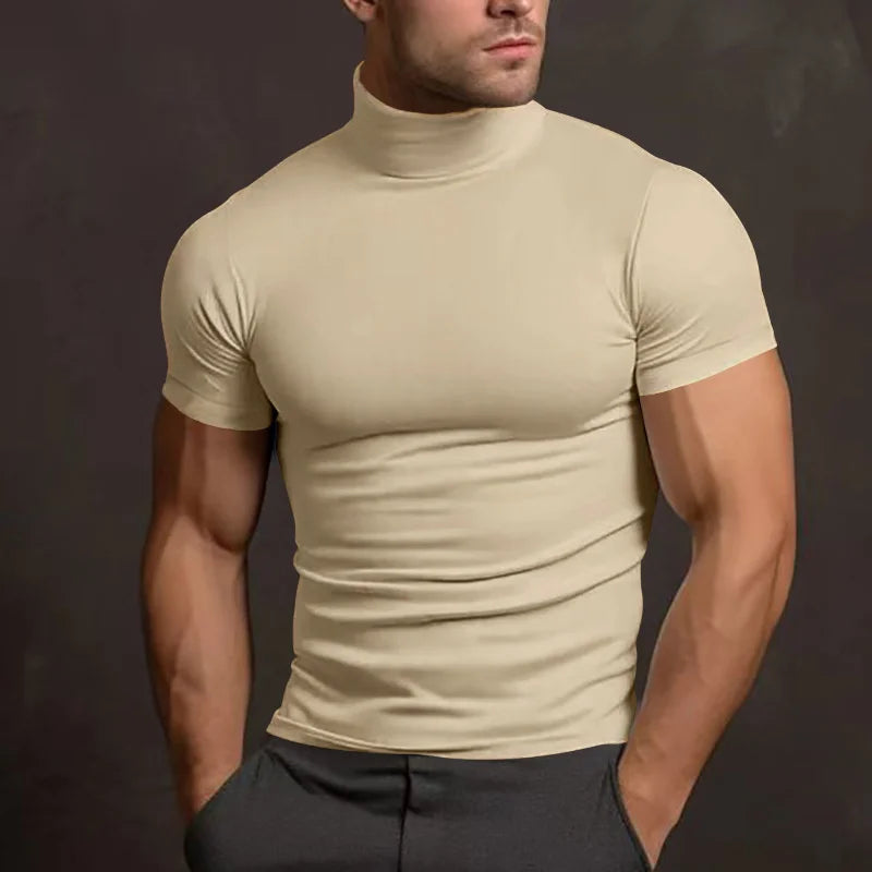 Men’s High Collar Training T-Shirt