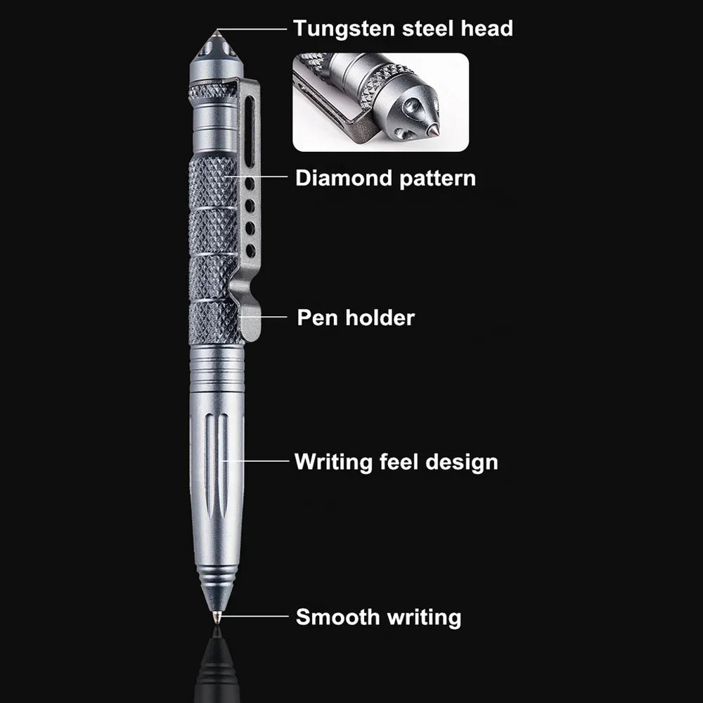 TactiPen – Aluminum Multifunction Tactical Survival Pen