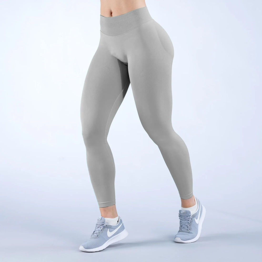 High-Waisted Seamless Fitness Leggings