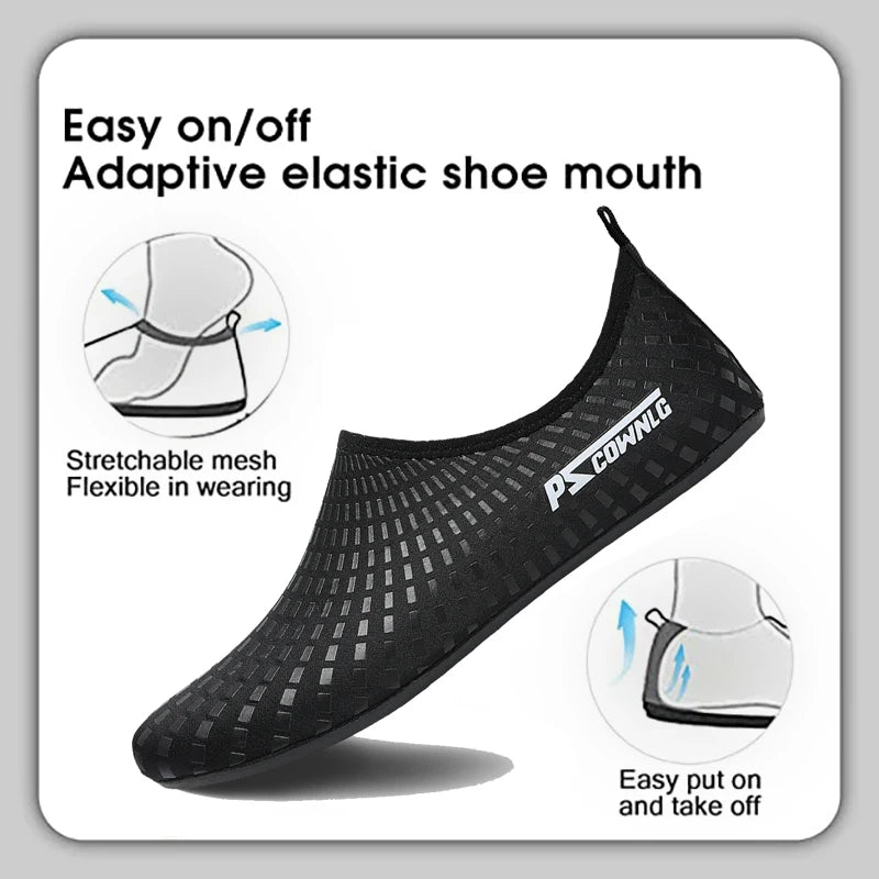 Men & Women Water Shoes – Barefoot Sports & Swimming Socks