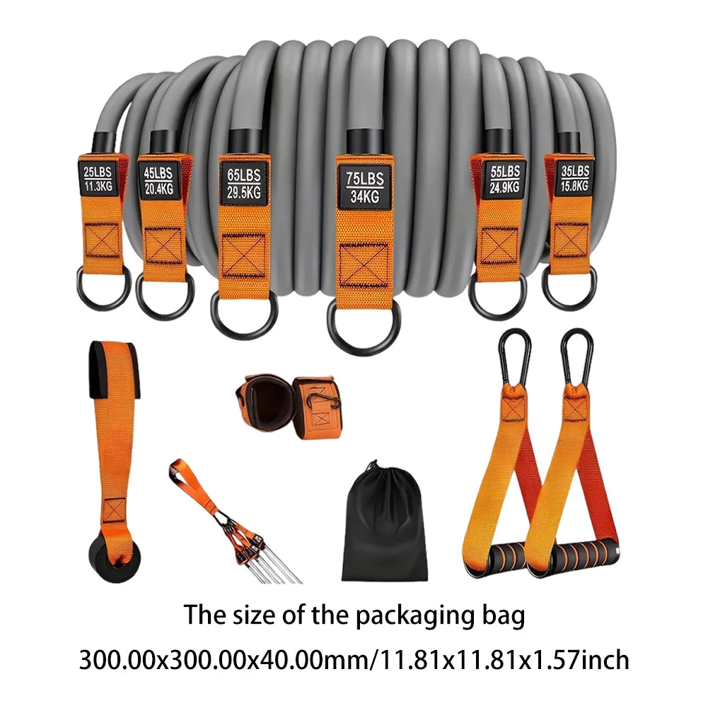 PowerFlex – Heavy-Duty Resistance Bands Set with Handles