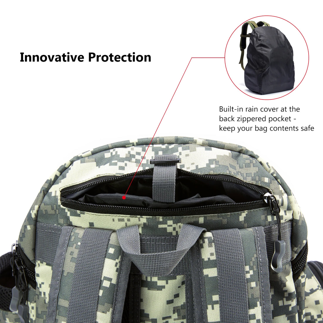Bassdash Tactical Fishing Tackle Backpack