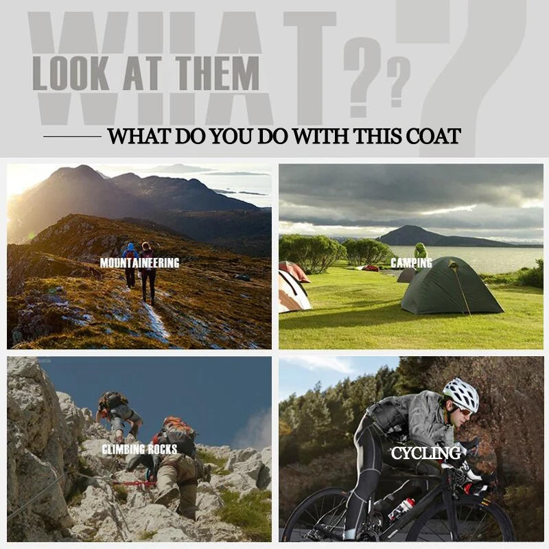 Windproof Reflective Cycling Jacket