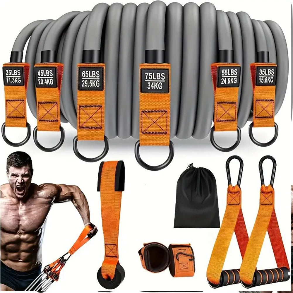 PowerFlex – Heavy-Duty Resistance Bands Set with Handles