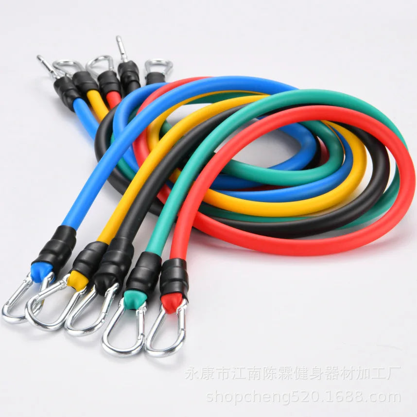 10–14pcs Resistance Bands Set – Pull Rope Muscle Training