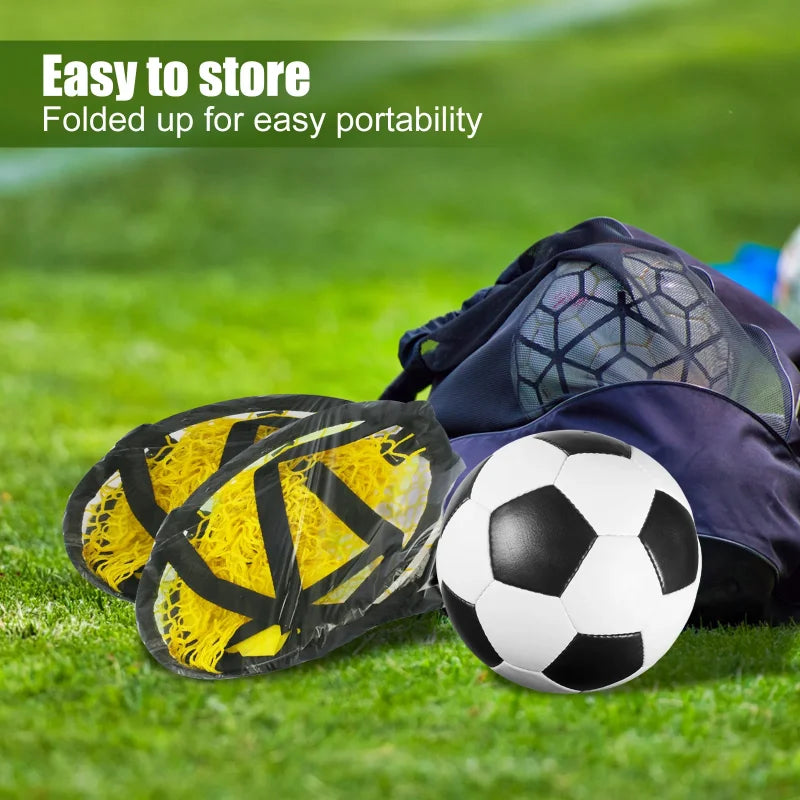 GoalPro – Foldable Football Target Net 17x28in