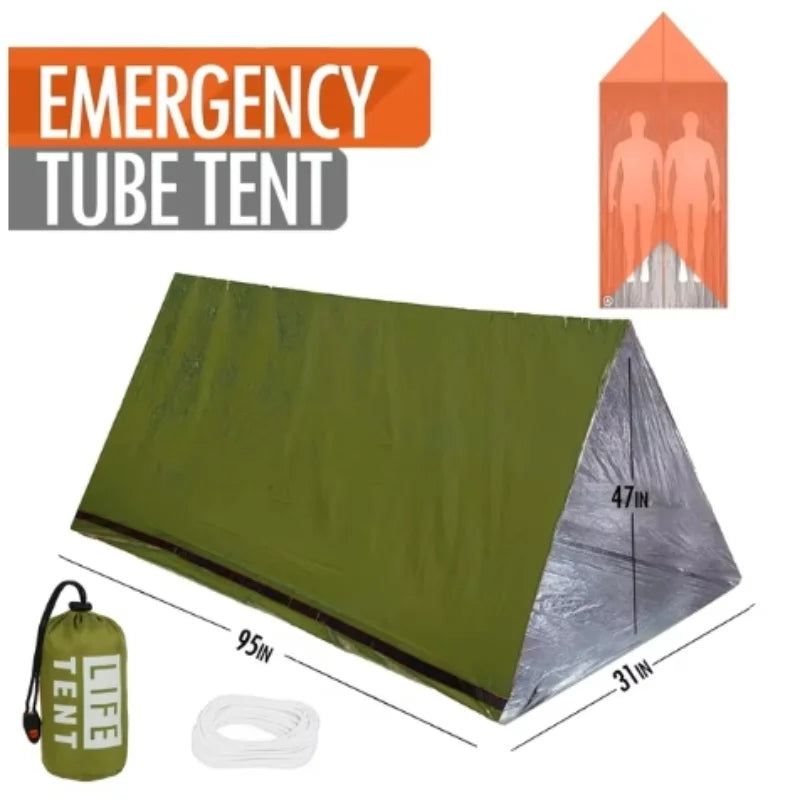 DuoTent – 2-Person Waterproof Emergency Camping Tent