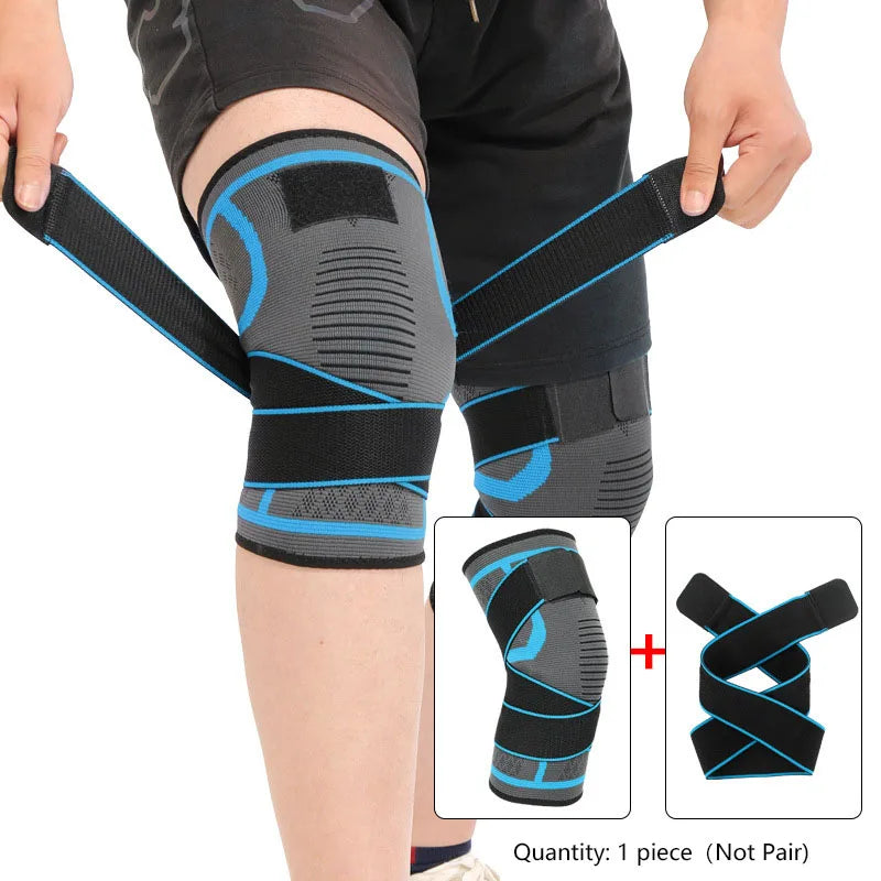 FlexKnee – Nylon Sport Knee Pad Compression Brace