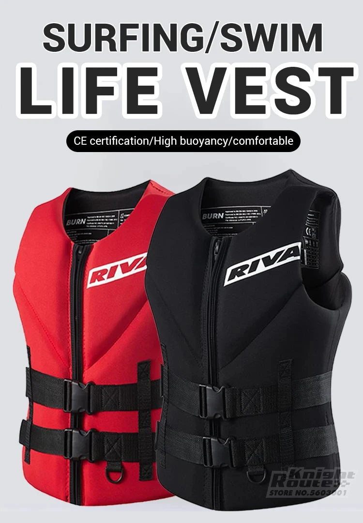 Adult Life Vest – Surf, Kayak & Water Sports Jacket