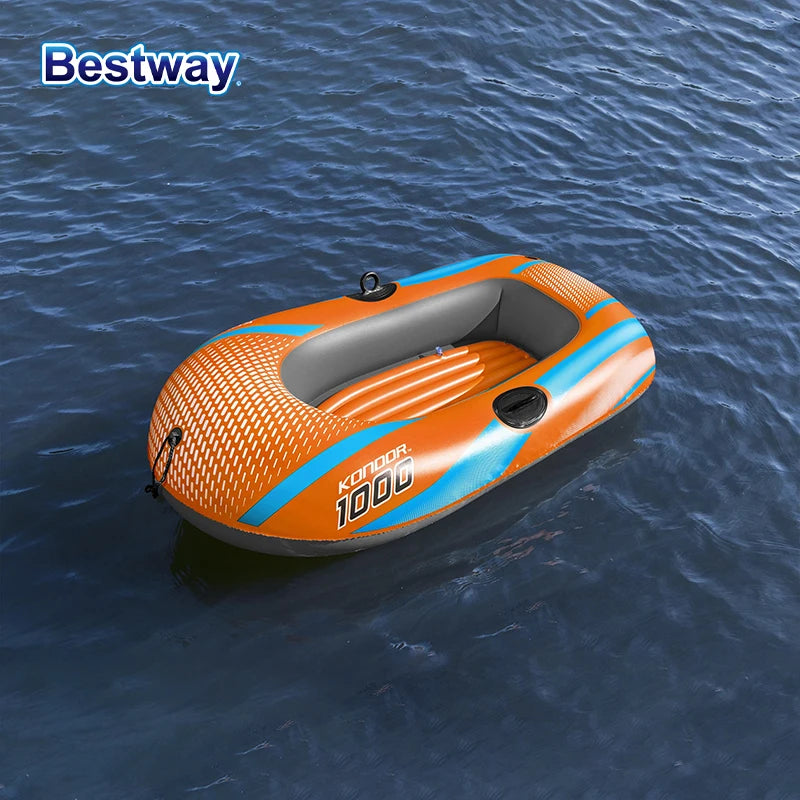 Heavy Duty Inflatable Kayak 1-3 Person PVC Raft