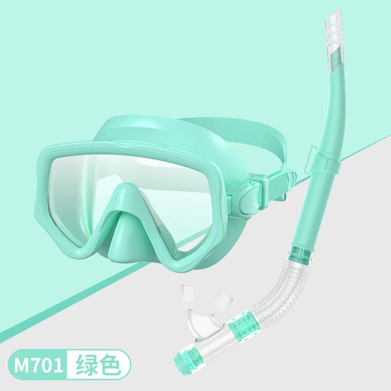 Adult Diving Mask & Snorkel Set – Panoramic Scuba Gear