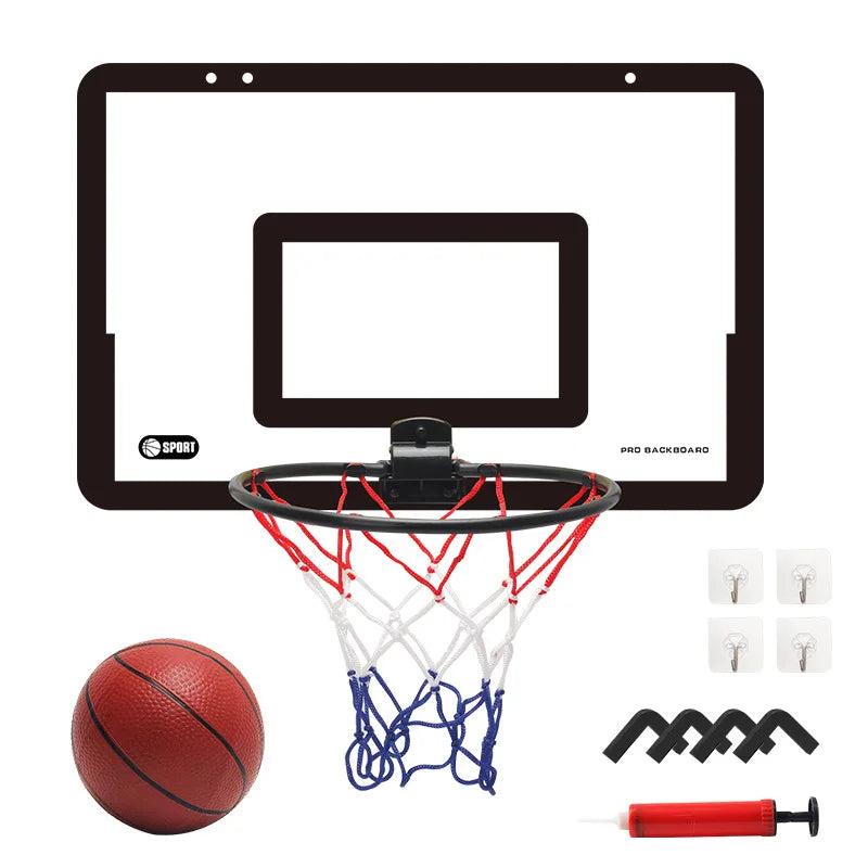 KidHoop – Foldable Wall-Mounted Basketball Set