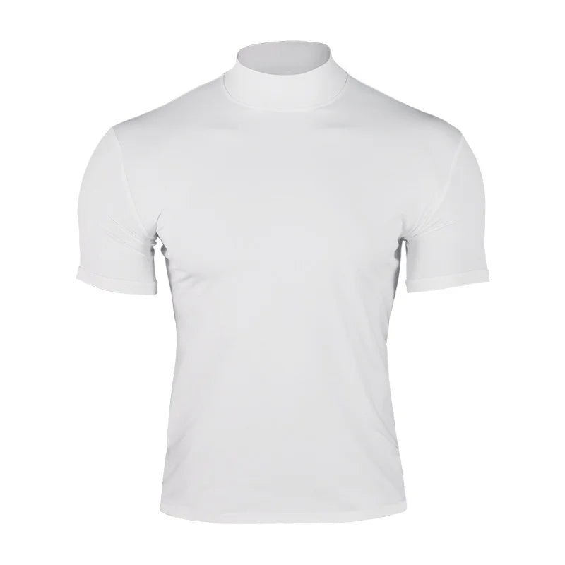Men’s High Collar Training T-Shirt