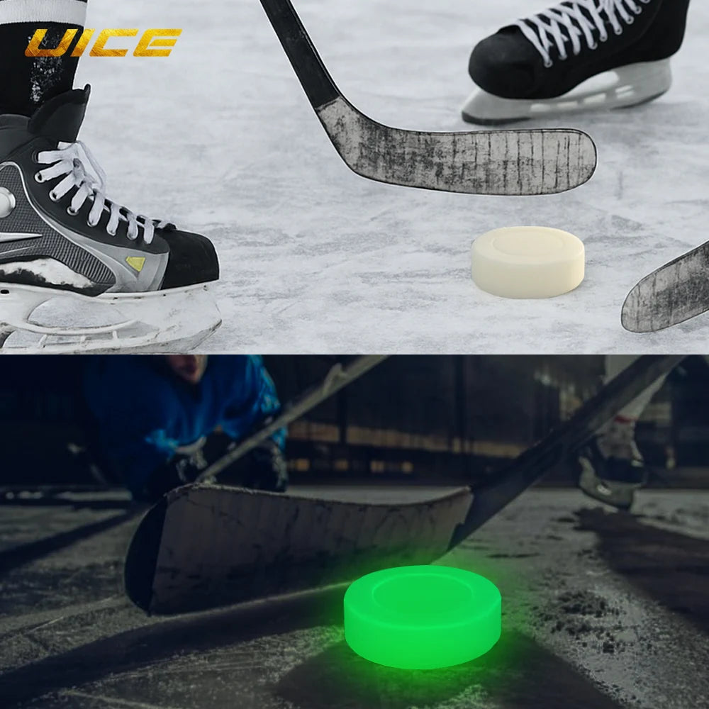 GlowPuck – Luminous Ice Hockey PVC Training Pucks (5/10pcs)
