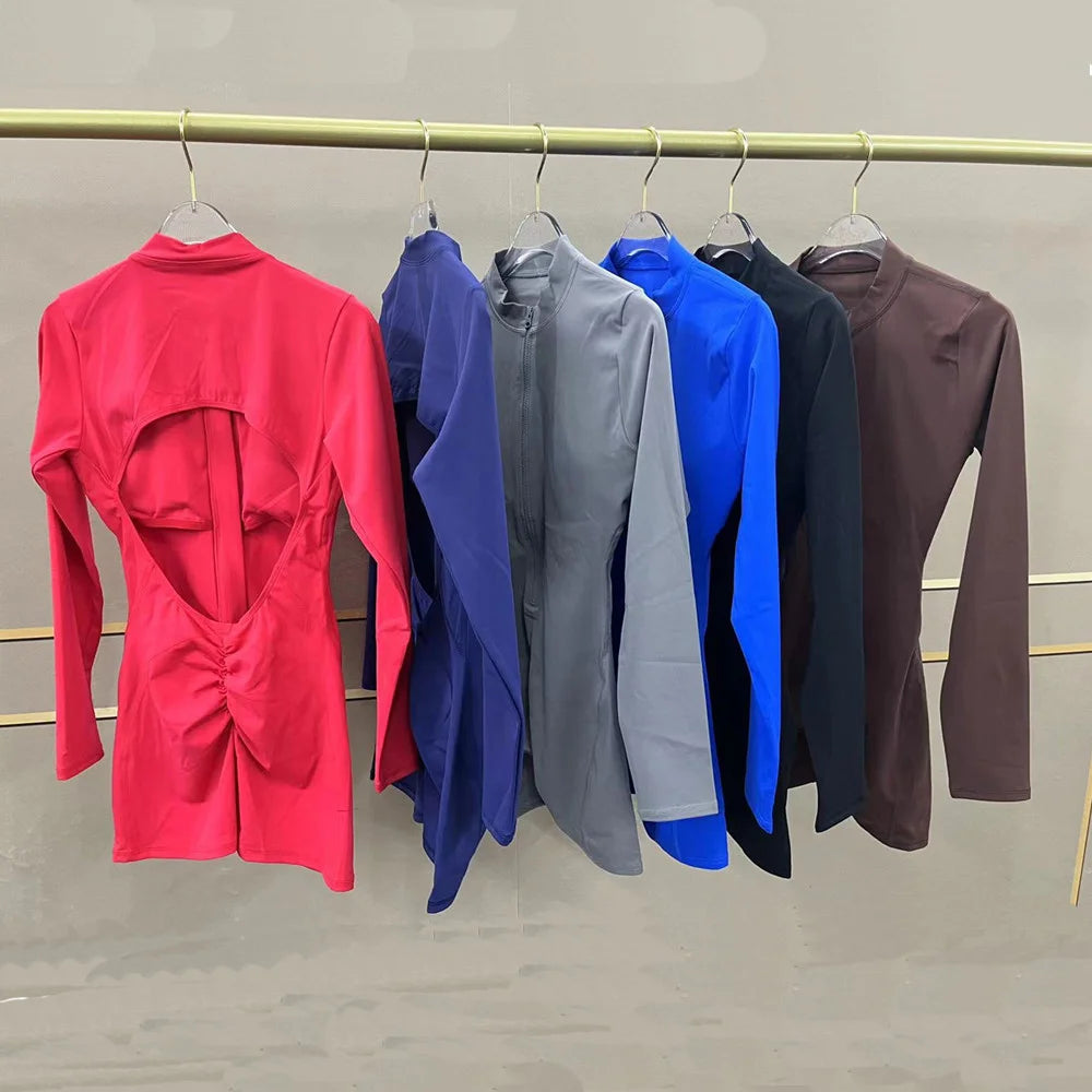 Long Sleeve Yoga Jumpsuit