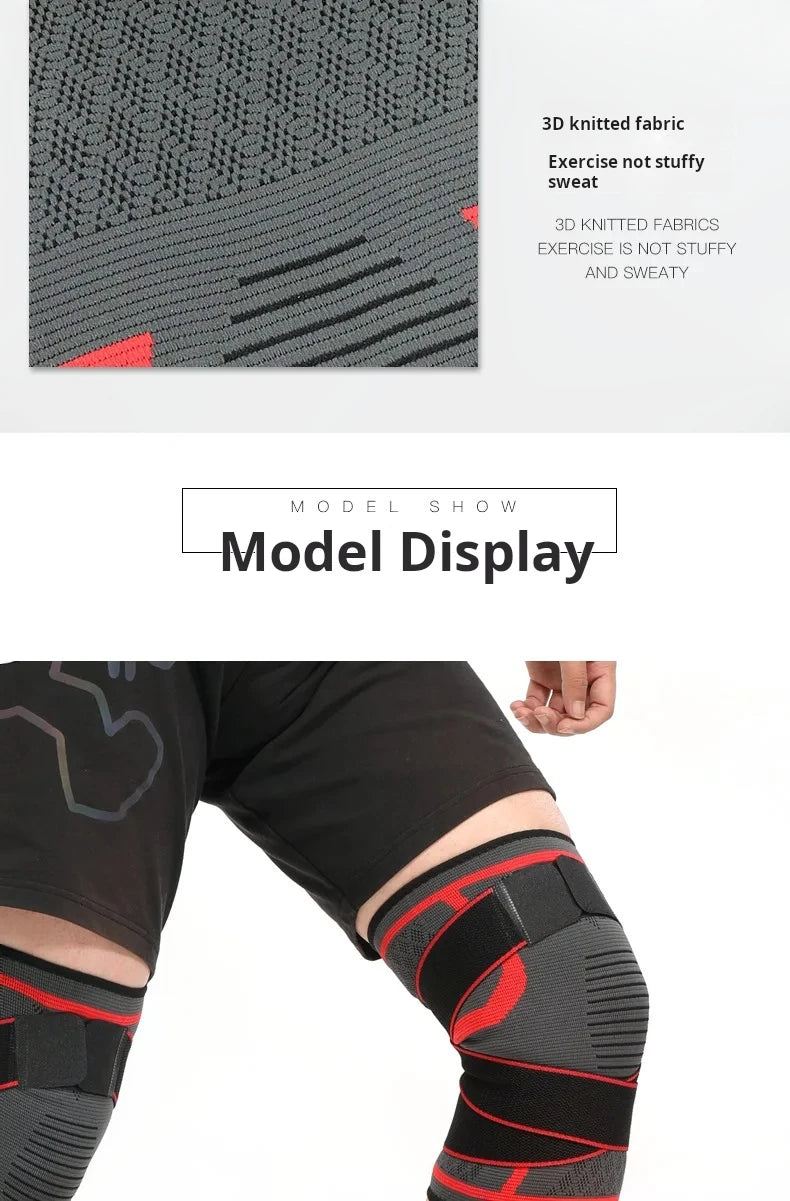 FlexKnee – Nylon Sport Knee Pad Compression Brace