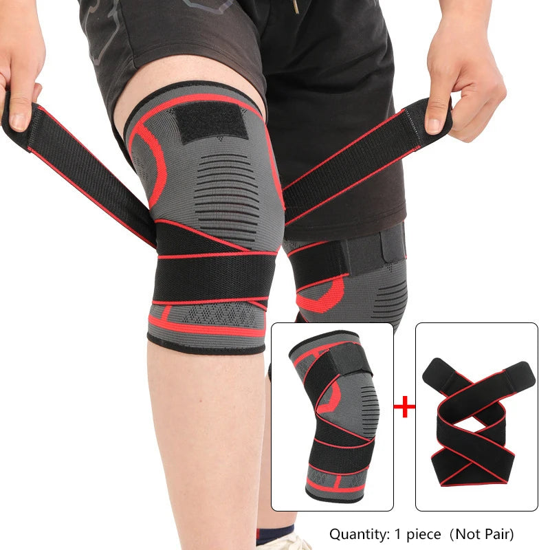 FlexKnee – Nylon Sport Knee Pad Compression Brace