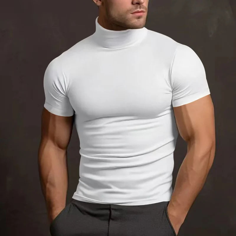 Men’s High Collar Training T-Shirt