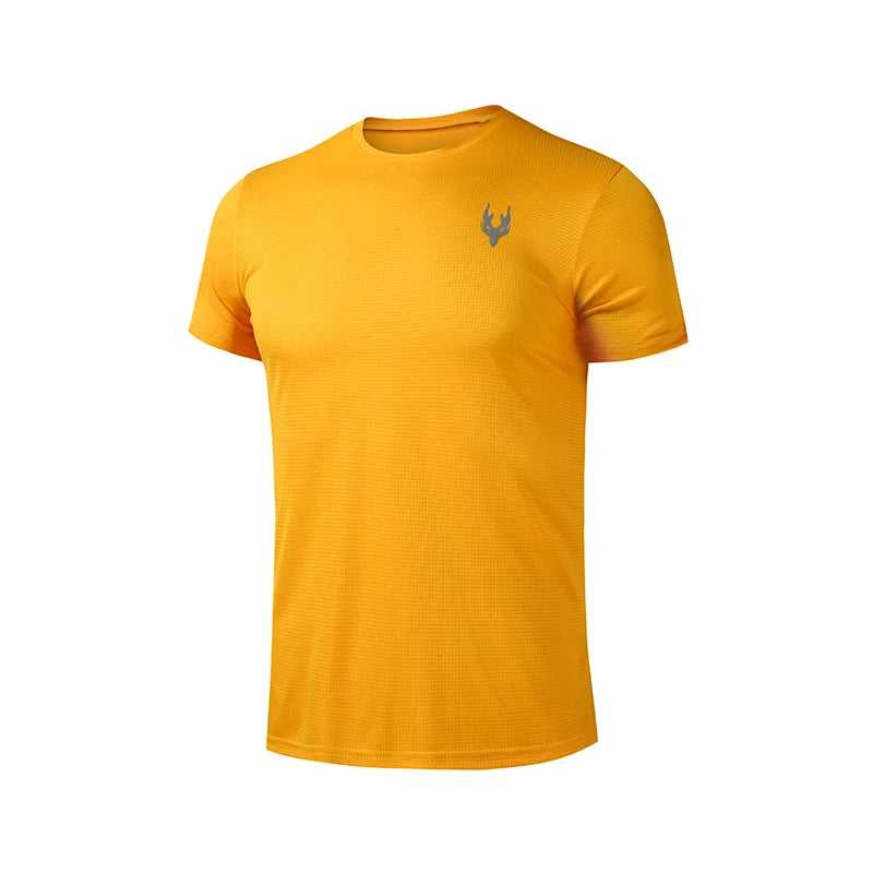 Men’s Quick-Dry Running & Sports T-Shirt – Summer Fitness Tee