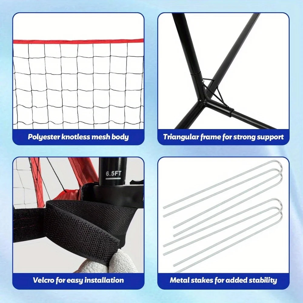 ProVolley – 8x11ft Adjustable Volleyball Training Net