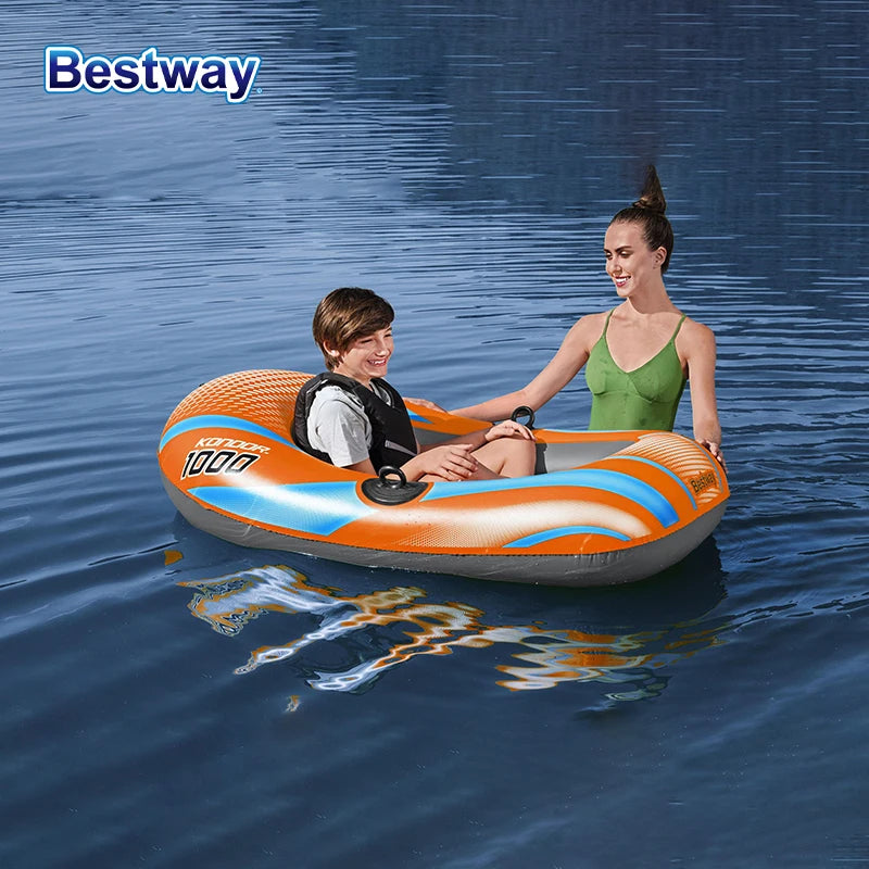 Heavy Duty Inflatable Kayak 1-3 Person PVC Raft