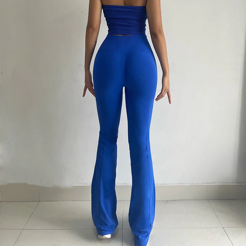 High-Waisted Flare Yoga Leggings