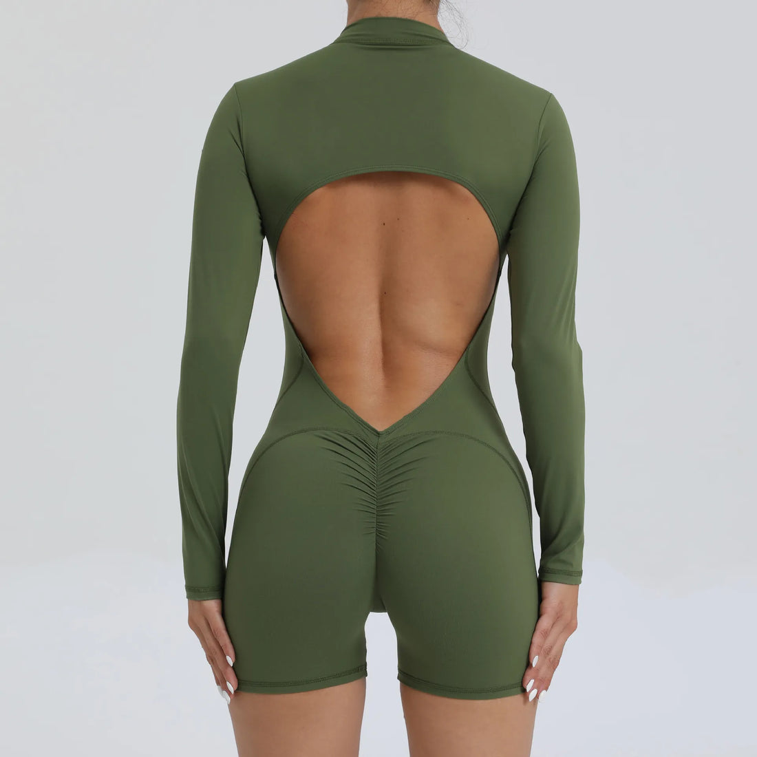 Long Sleeve Yoga Jumpsuit