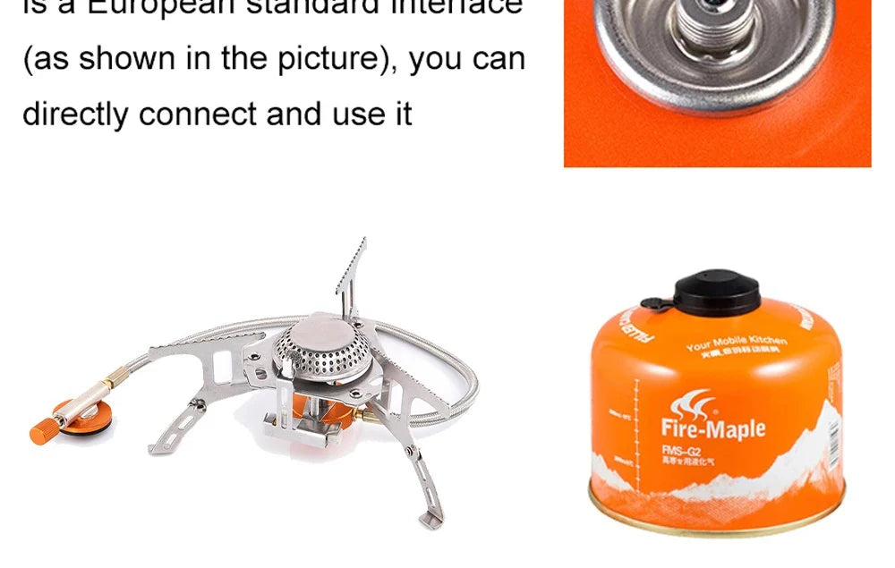 CampFire – Portable Folding Gas Stove 3500W